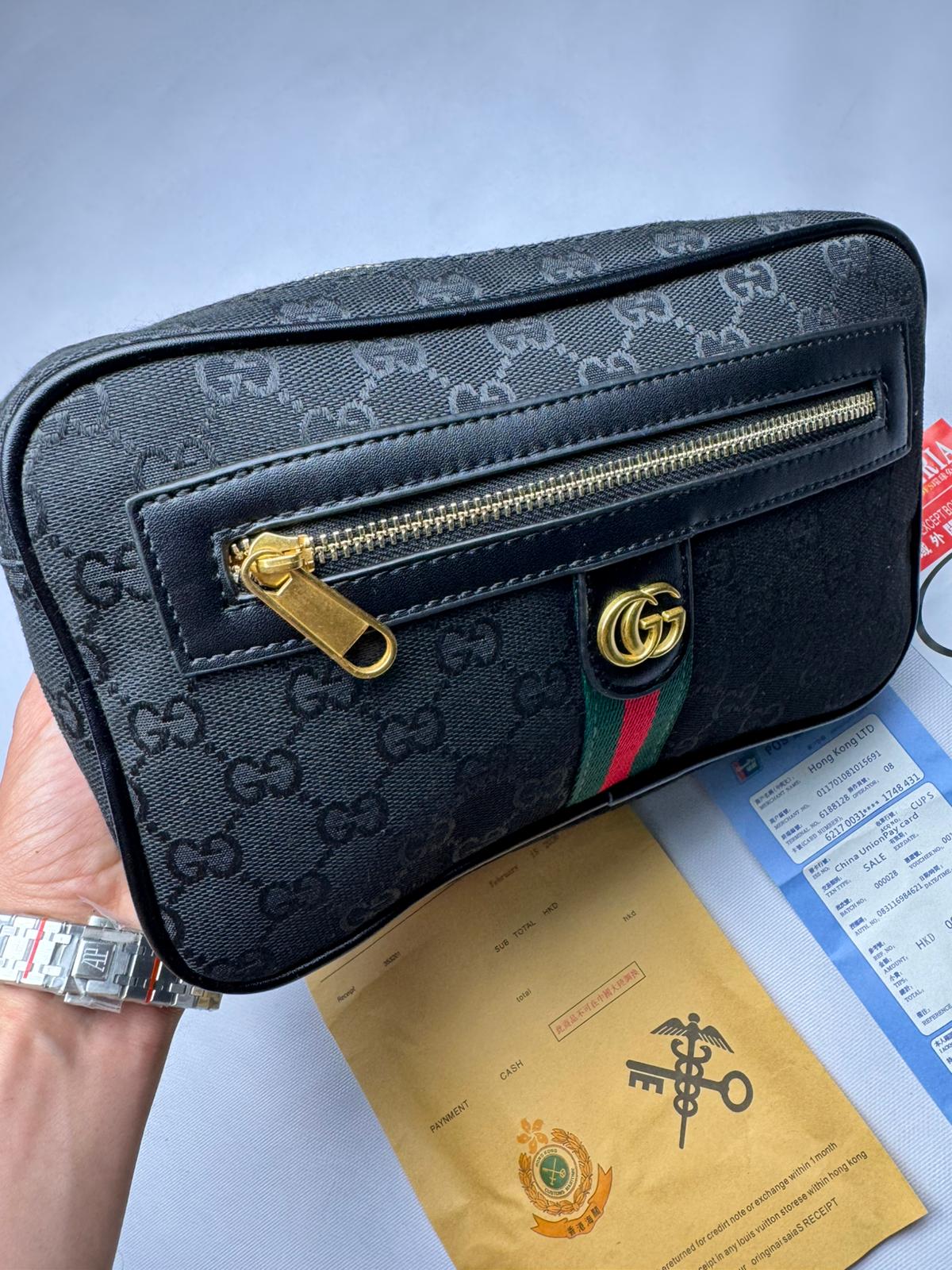Riñonera Gucci Negra Web Premium