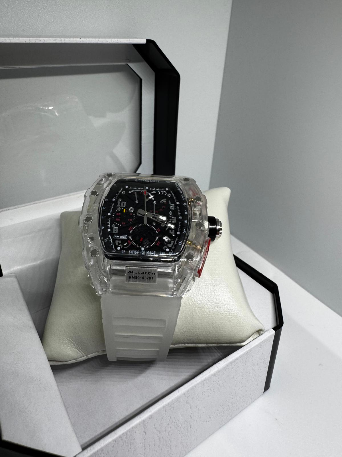 Richard Mille RM50-03 McLaren Caja Transparente