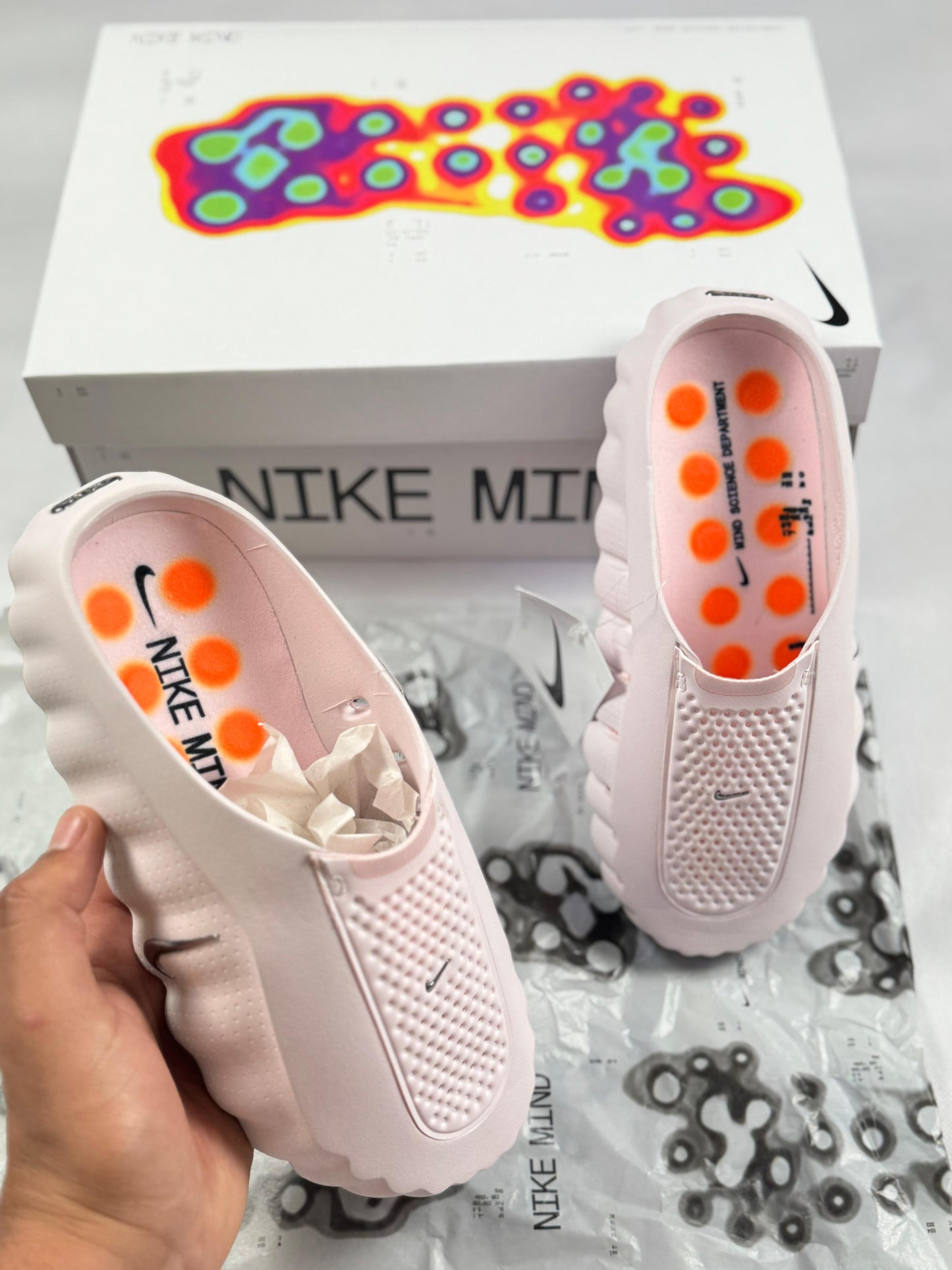 Nike Mind 001 Mule Pearl Pink