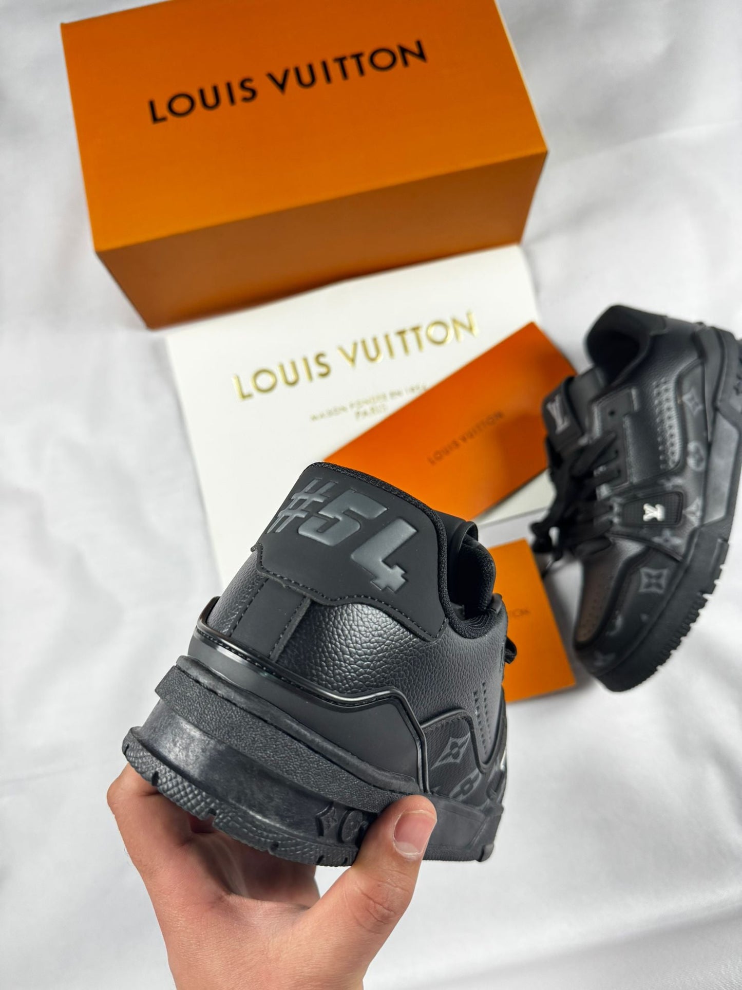 Louis Vuitton Trainer Distressed