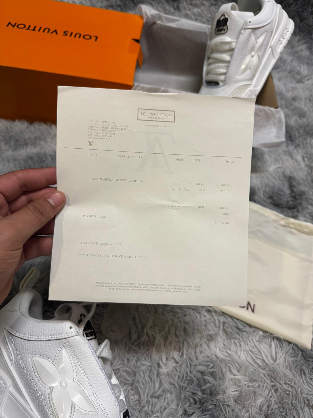 Louis Vuitton Skate 2 White