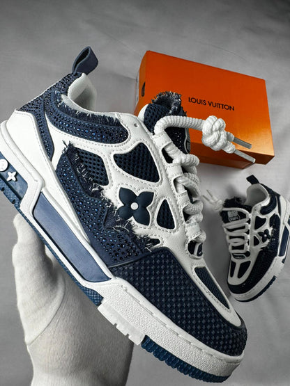 Louis Vuitton Skate Blue Shiny Stones