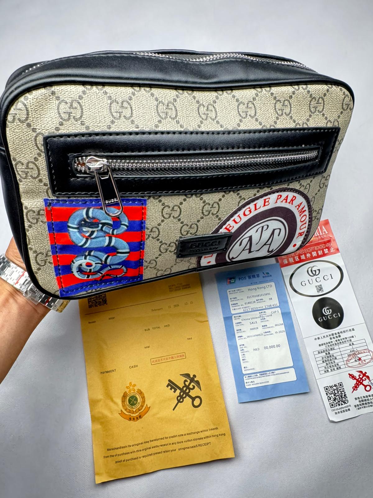 Riñonera Gucci  Beige Estilo Vintage