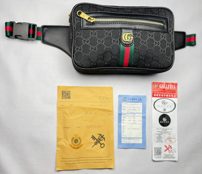Riñonera Gucci Negra Web Premium