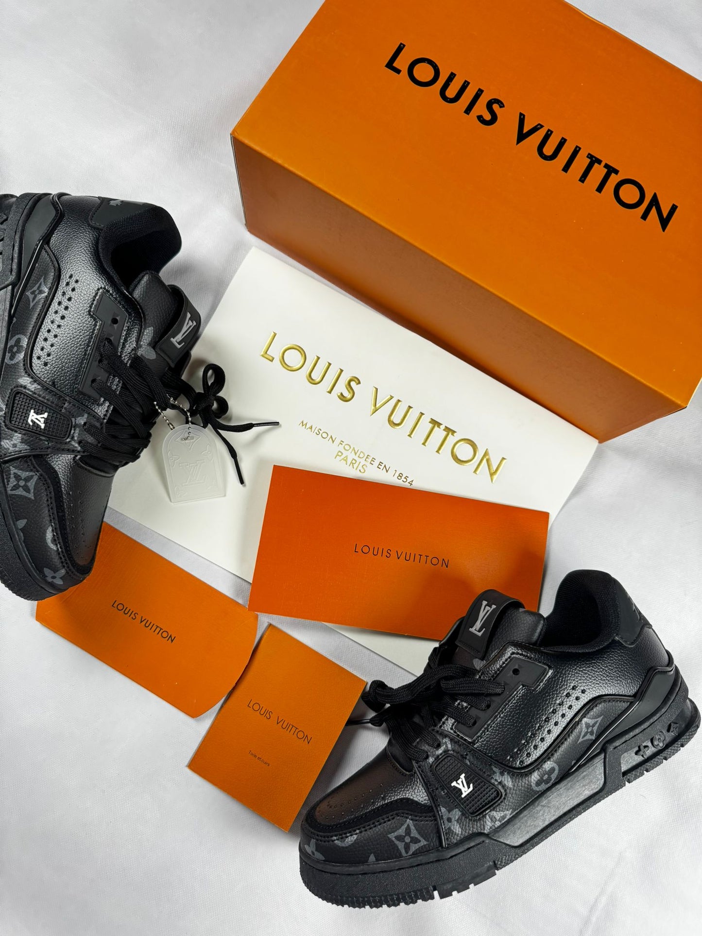 Louis Vuitton Trainer Distressed