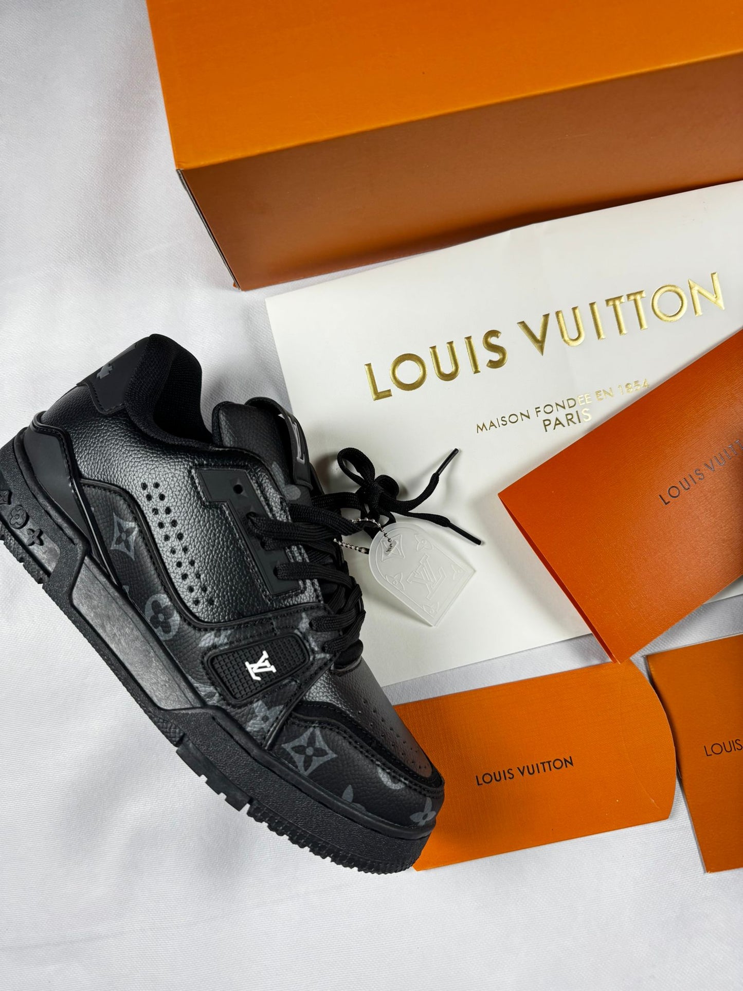 Louis Vuitton Trainer Distressed