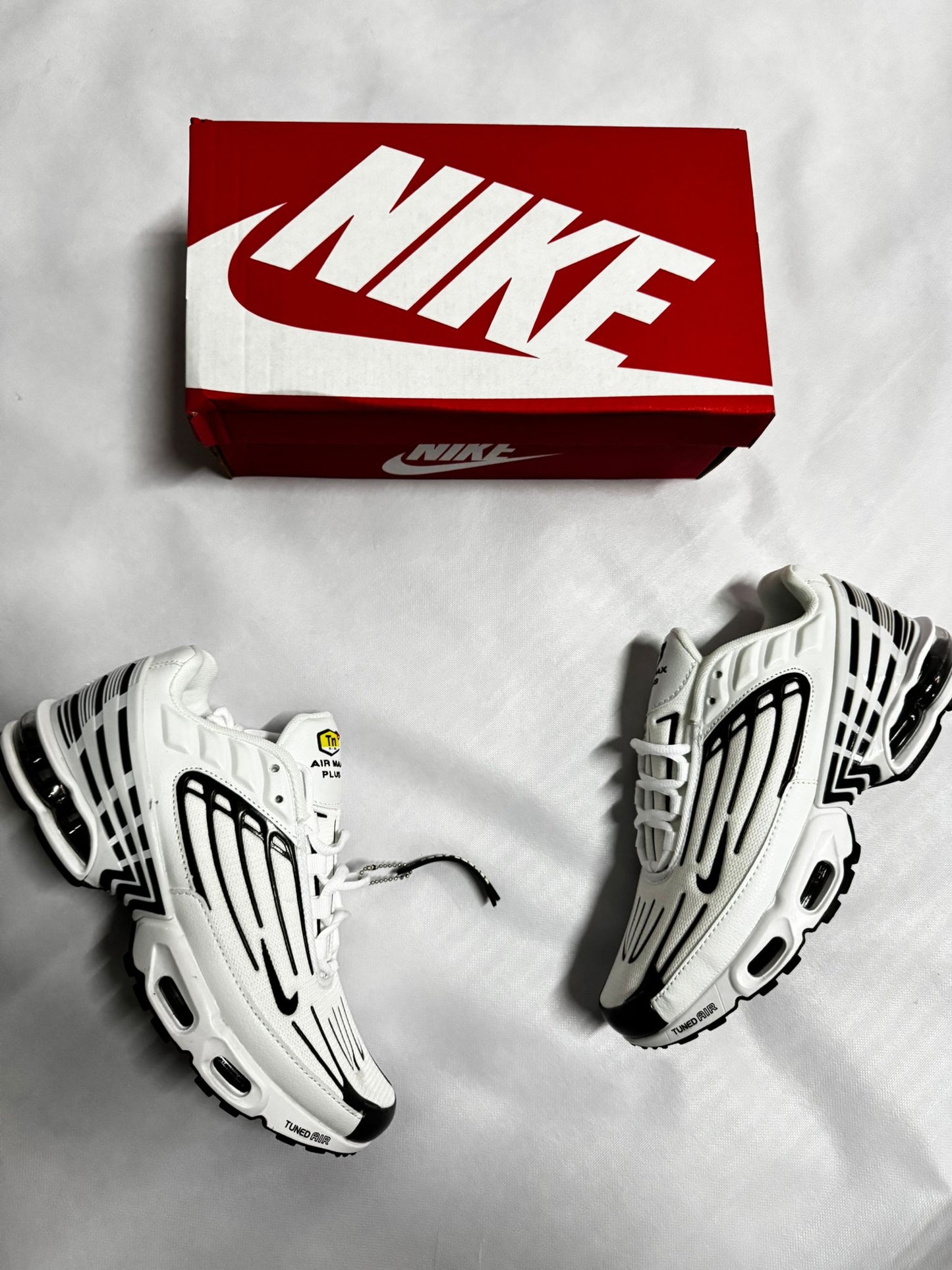 Nike Tn Tunned White and Black