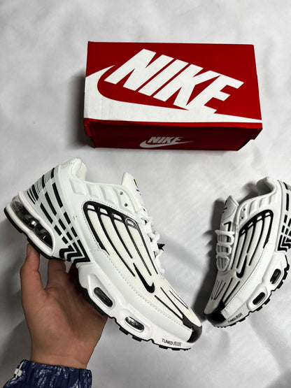 Nike Tn Tunned White and Black