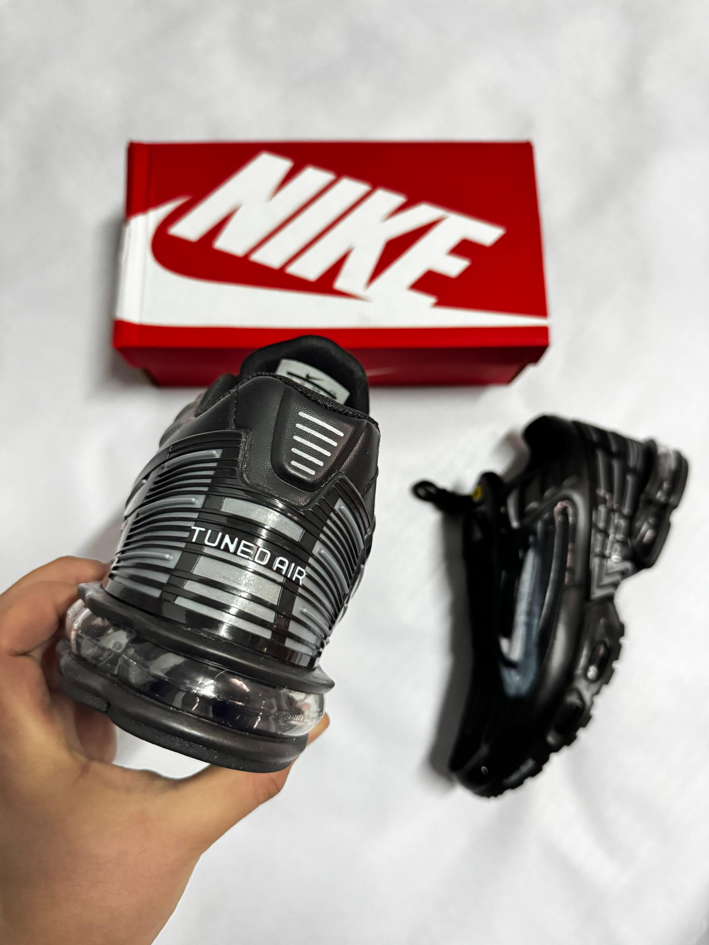 Nike Tn Tunned Triple Swoosh Black