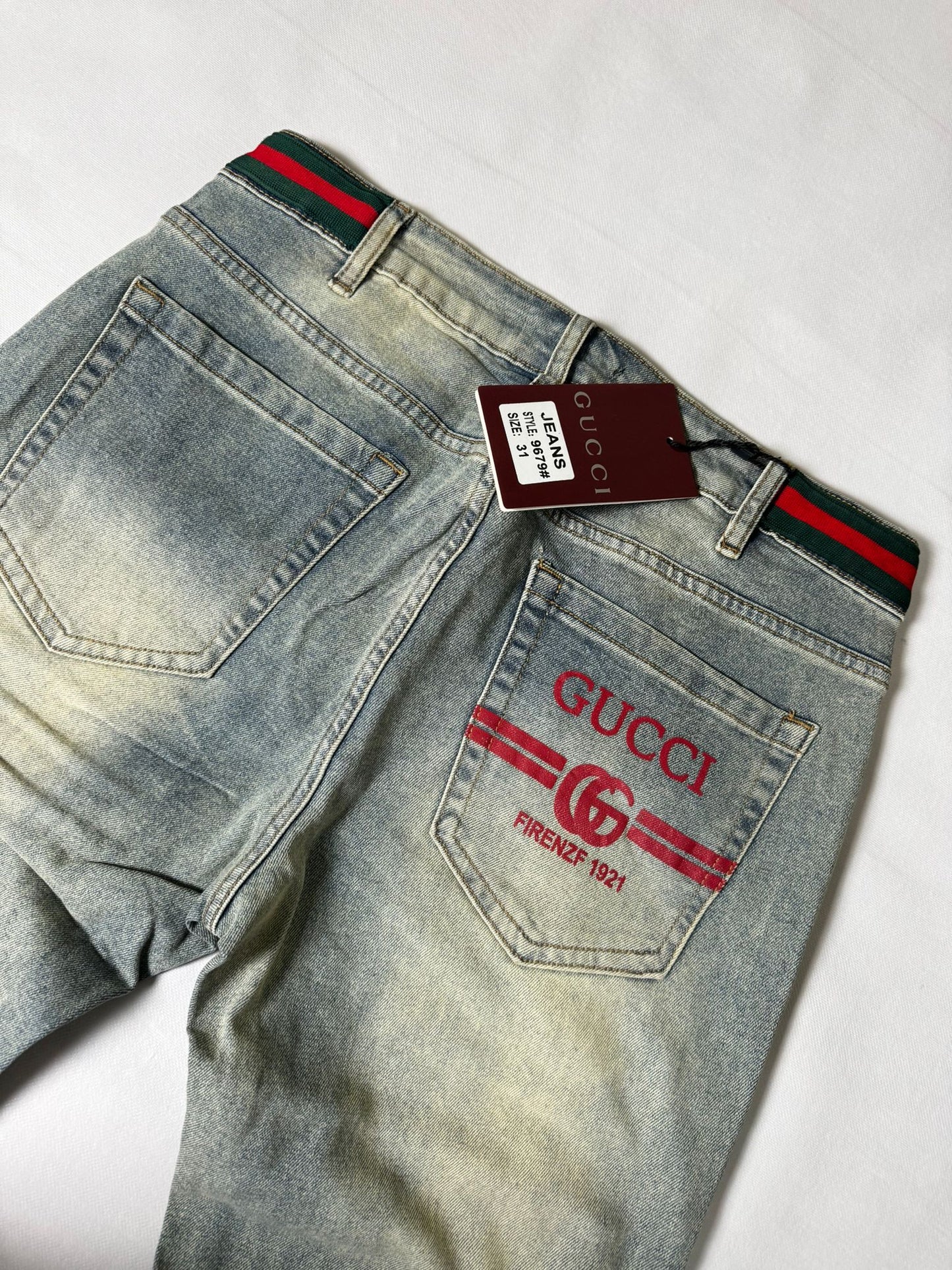 Pantalón largo gucci