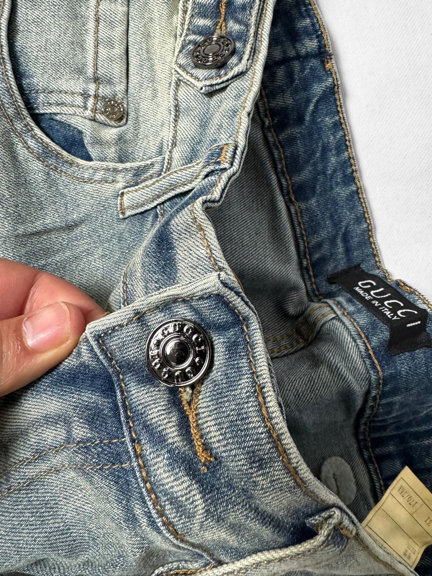 Pantalón largo gucci