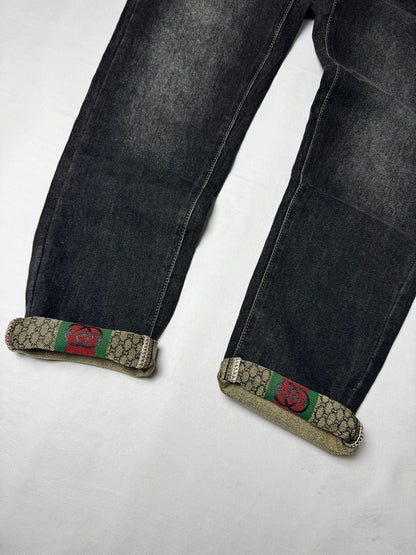 Pantalón largo gucci