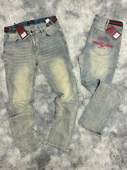 Pantalón largo gucci