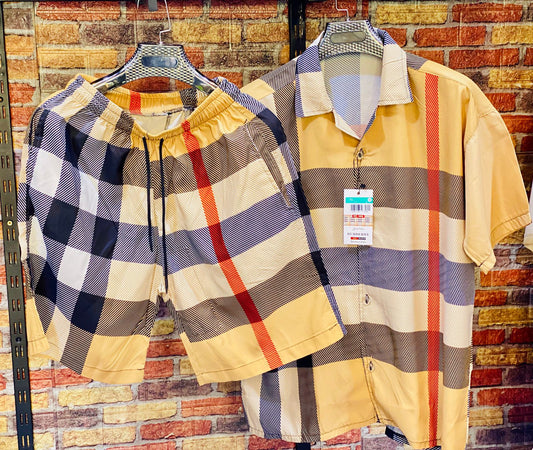 Conjunto Burberry Corto